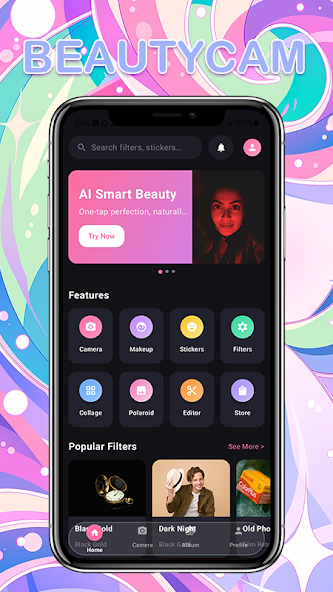 BeautyCam app screenshot